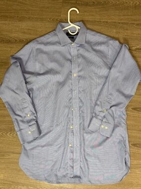 Ralph Lauren Light Blue Button-Down Dress Shirt